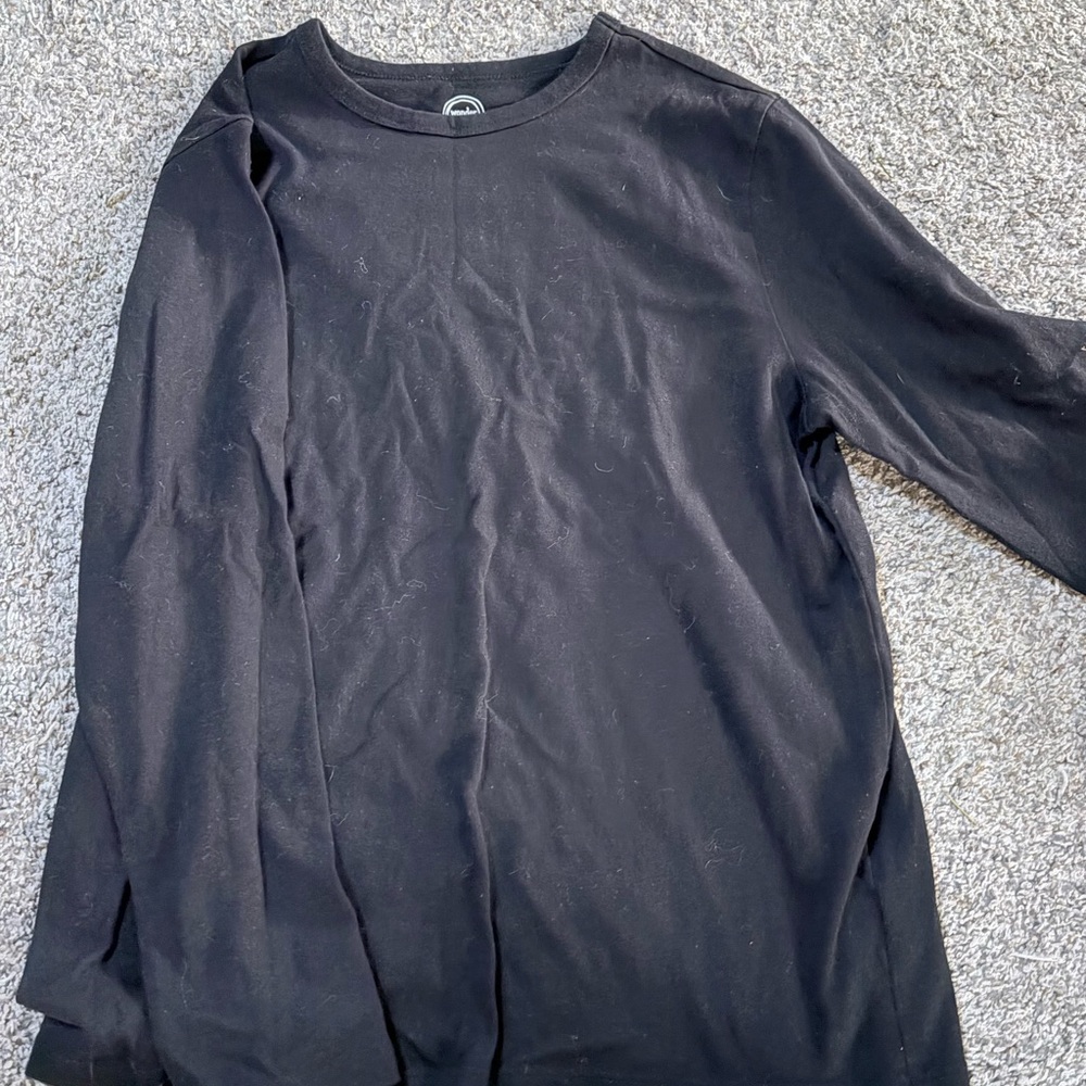 Wonder Nation Charcoal Long Sleeve Tee